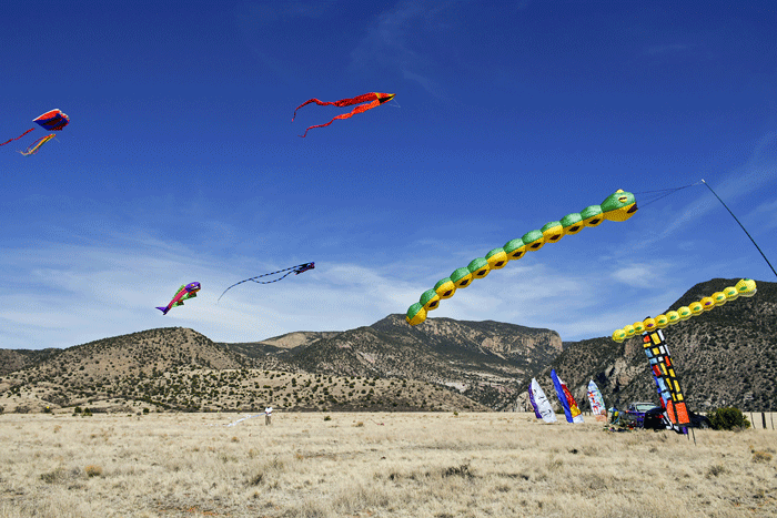 Whitewater Mesa Fun Kite Flying Picnic