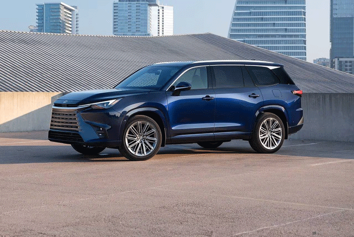 Family-size SUV! The new three-row Lexus TX
