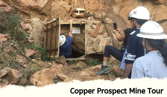 COPPER PROSPECT MINE TOUR