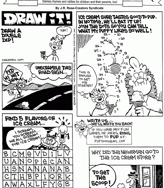 KIDS’ HOME NEWSPAPER