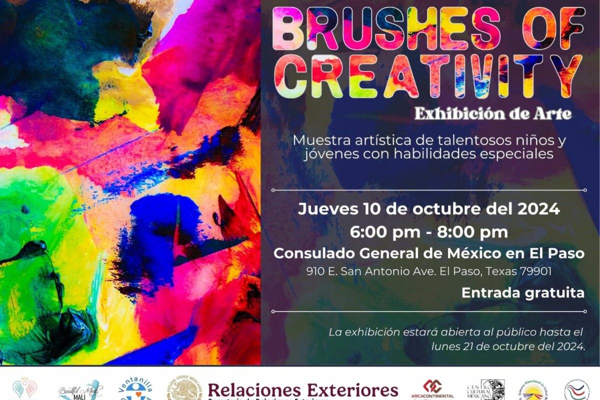 Inauguración de la exhibición de arte “Bruses of creativity”