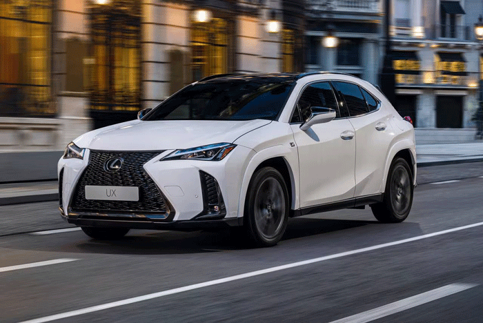 The Lexus UX300h – a great starting point.