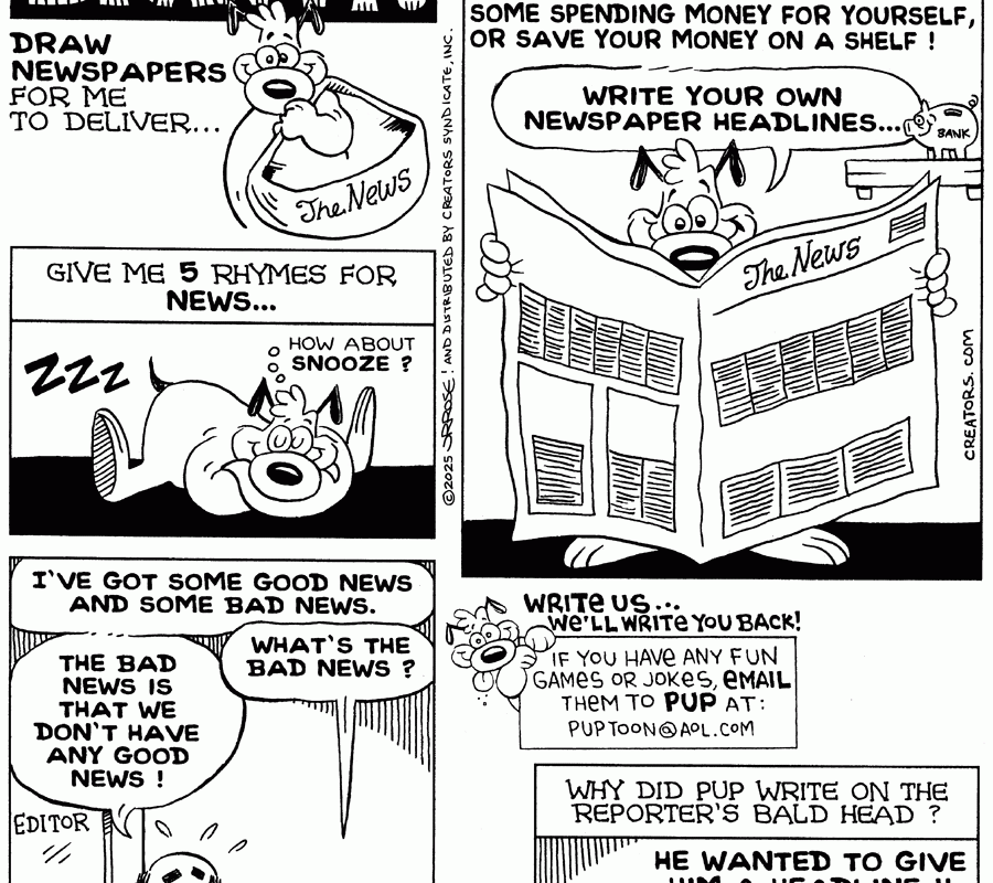 KIDS’ HOME NEWSPAPER