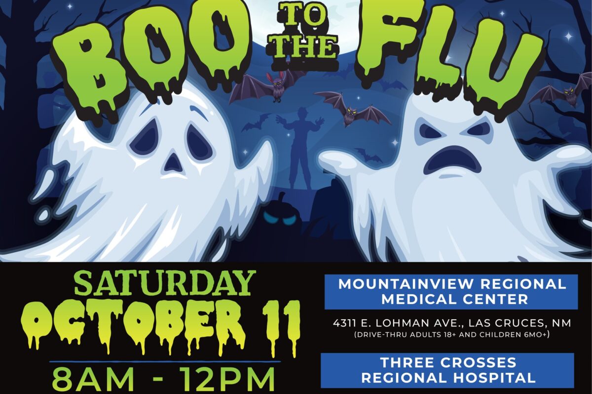 Say ‘Boo to the Flu’ – at no cost to you! 