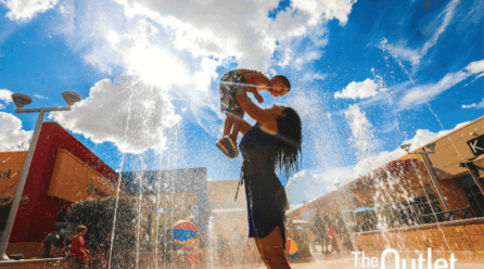 The Outlet Shoppes at El Paso Opens Splash Pad Water Attraction