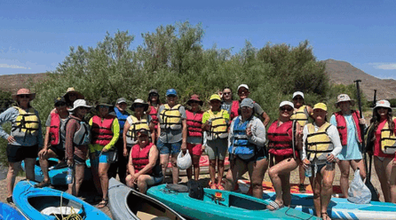 Beginner Kayaking on the Rio! 