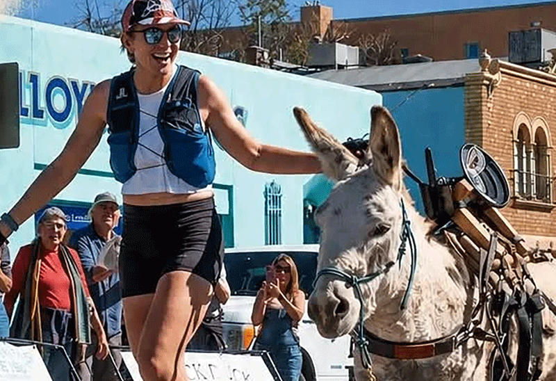 Sierra Blanca Pack Burro Race 