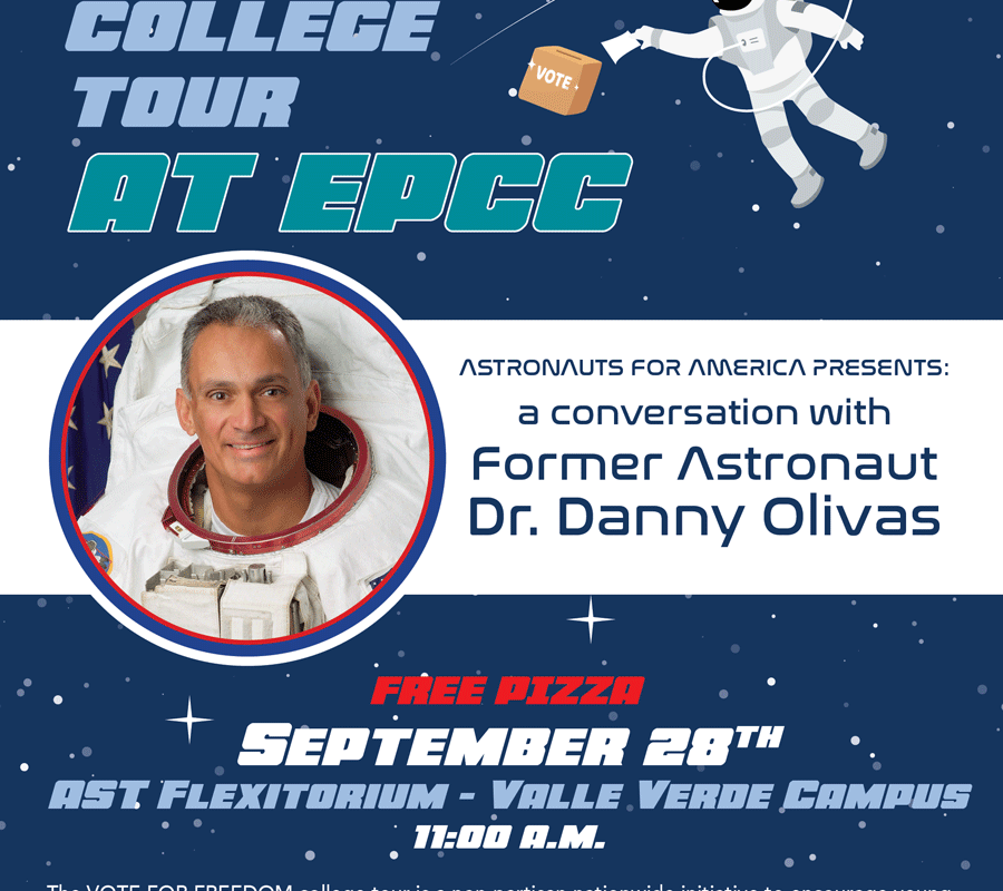 EPCC to Host Astronaut Danny Olivas, Astronauts For America